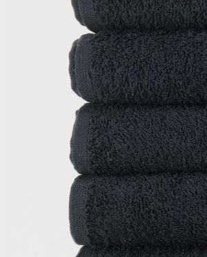 Set 10 Asciugamani All Black - Image 2